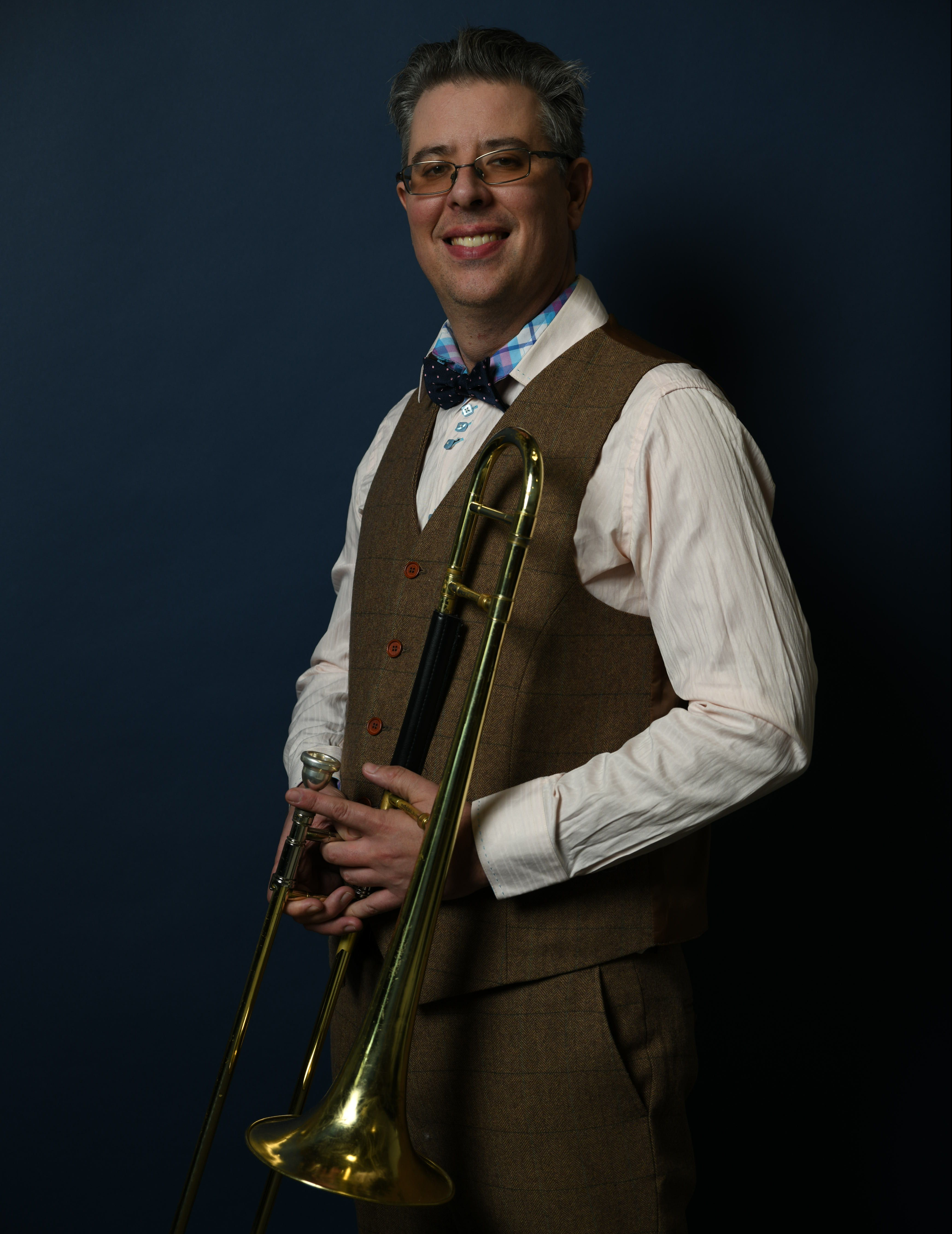 Joe Chisholm, trombone